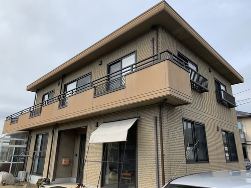 山口市　K様邸塗装工事　