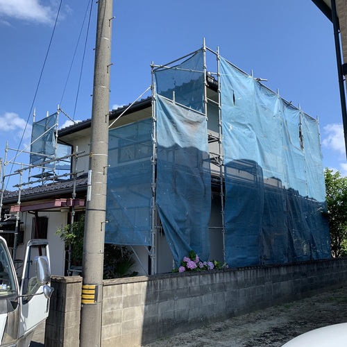 K様邸塗装工事　