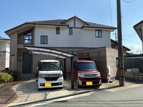 山口市I様邸の外壁塗装施工前